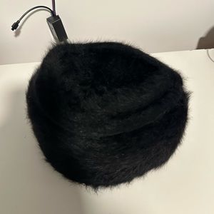 faux fur hat